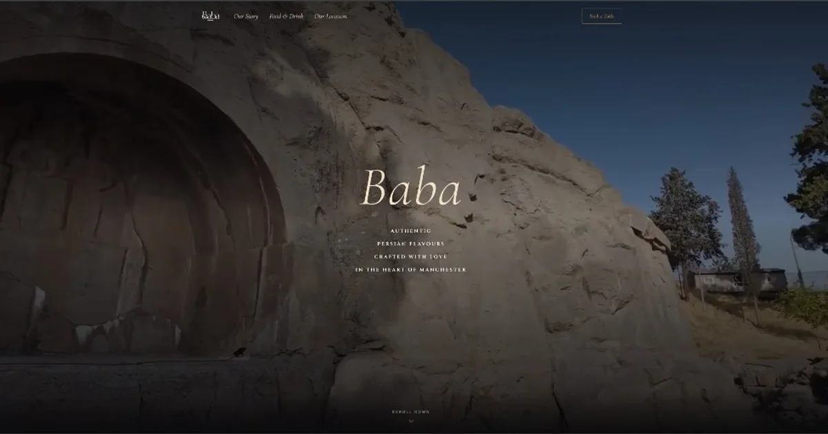 Baba Restaurant in Manchester